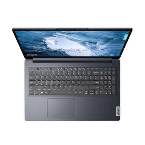 Lenovo IdeaPad 1 15 FHD Laptop   AMD Ryzen 5 7520U Beat Intel Core i5 1155G7    AMD Radeon Graphics   Camera   Blue   16GB RAM DDR5   256GB SSD   Windows 11 S   Bundle with 64GB USB Flash Drive
