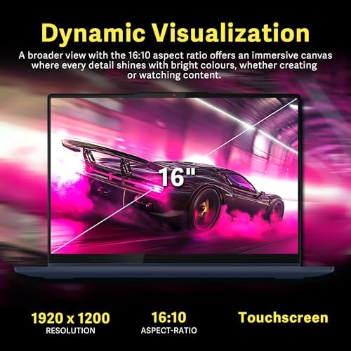 Lenovo IdeaPad 5 2 in 1 16 WUXGA Touchscreen Laptop  AMD Ryzen AI 7 350  16GB LPDDR5X  1 5TB Storage  512GB SSD 1TB Docking Station   AMD Radeon 860M Graphics  Backlit Keyboard  Wi Fi 7  Win 11  Blue