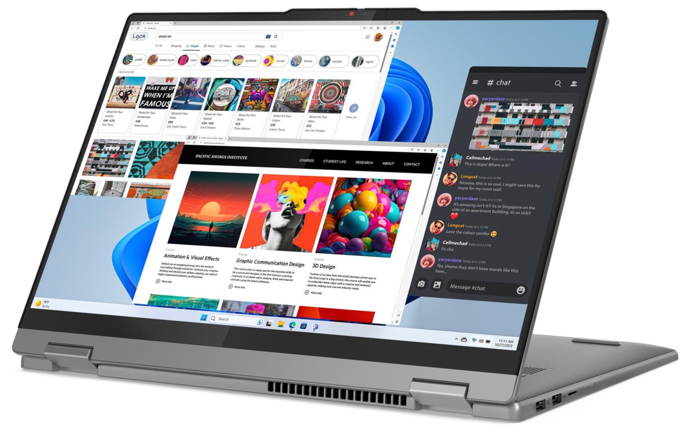 Lenovo IdeaPad 5 2 in 1 16" WUXGA Touch Ryzen 7 8845HS 16GB 512GB SSD FPReader