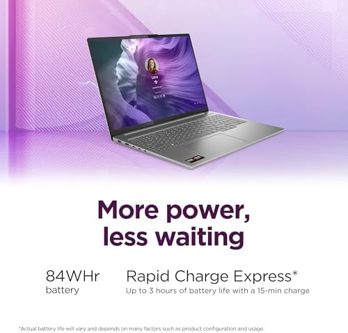 Lenovo IdeaPad Pro 5 2025   16 OLED 2880 x 1800 120Hz Display   16GB Memory   1 TB Storage   Ryzen AI 7 350   NVIDIA GeForce RTX5050   Windows 11 Home   Luna Grey