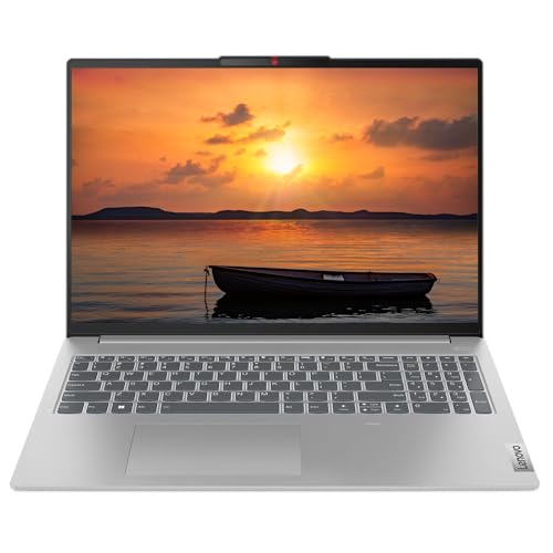 Lenovo IdeaPad Slim 5  16 WUXGA IPS Laptop  10 Core Intel Core 5 120U  16GB LPDDR5x RAM  1TB M 2 NVMe PCIe SSD  Backlit KB  Fingerprint  Wi Fi 6  BT5 2  Windows 11 Home  Cloud Gray  EAT Mouse Pad