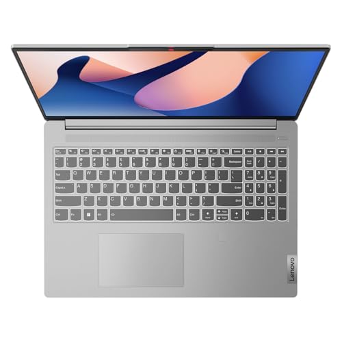 Lenovo IdeaPad Slim 5  16 WUXGA IPS Laptop  10 Core Intel Core 5 120U  16GB LPDDR5x RAM  1TB M 2 NVMe PCIe SSD  Backlit KB  Fingerprint  Wi Fi 6  BT5 2  Windows 11 Home  Cloud Gray  EAT Mouse Pad