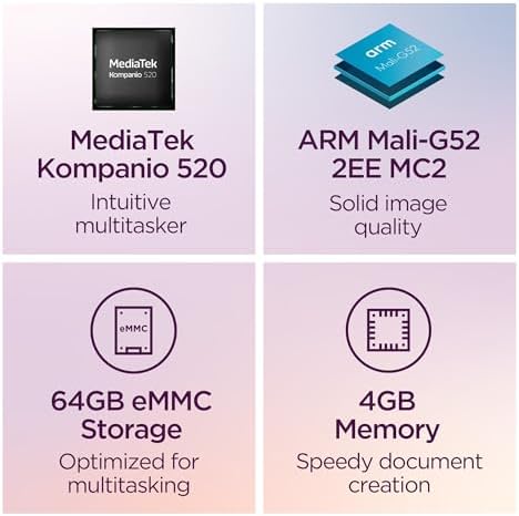 Lenovo IdeaPad Slim 3 Chromebook   2024   Lightweight Laptop   Waves MaxxAudio  Speakers   14 HD Display   720p Camera   4GB Memory   64GB Storage   MediaTek Kompanio 520   Abyss Blue