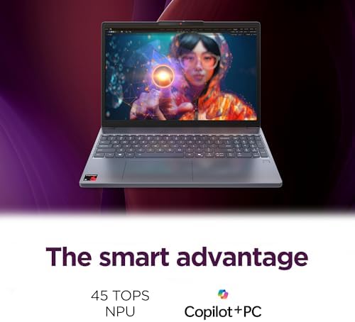 Lenovo IdeaPad Slim 3X   2025   Everyday AI Laptop   Copilot  PC   15 3 WUXGA Display   16 GB Memory   512 GB Storage   Snapdragon  X   Luna Grey