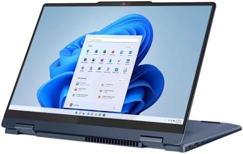 Lenovo Ideapad 5 14 2 in 1 Touchscreen Laptop   AMD Ryzen 7 8840HS   WUXGA  1920 x 1200    Windows 11 1TB SSD M 2 2242 16GB LPDDR5x 6400   Backlit Keyboard   Fingerprint Reader