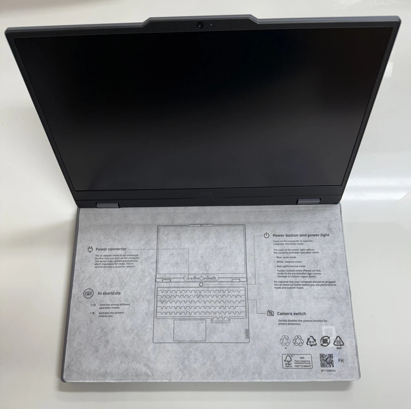 Lenovo LOQ 15IRX10 15 6" i5 13450HX 16GB DDR5 512GB SSD RTX 5050 Windows 11 Home