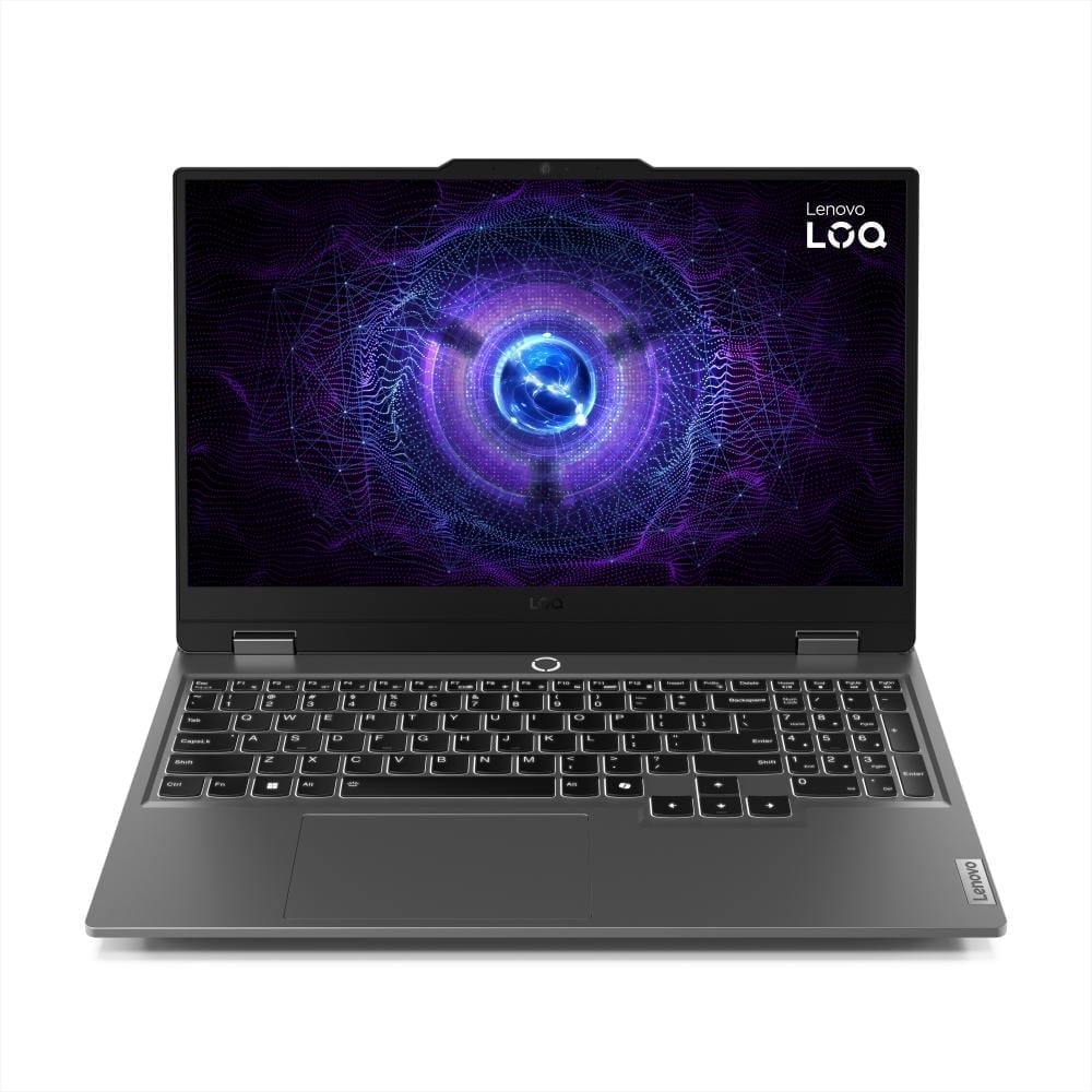 Lenovo LOQ 15 15 6" 1920 x 1080 FHD 144Hz Gaming Laptop Intel Core i5 12450HX 12GB RAM DDR5 512GB SSD NVIDIA GeForce RTX 3050 6GB Luna Grey