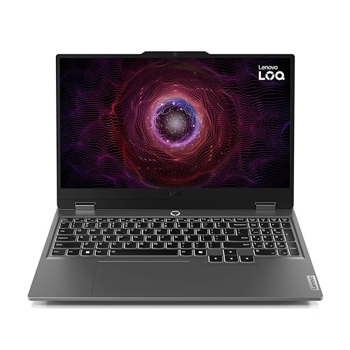 Lenovo LOQ 15 15.6" 1920 x 1080 FHD 144Hz Laptop para juegos AMD Ryzen 7-8845HS 16GB DDR5 1TB SSD NVIDIA GeForce RTX 4060 8GB Luna Gris