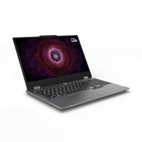Lenovo LOQ 15 15.6" 1920 x 1080 FHD 144Hz Laptop para juegos AMD Ryzen 7-8845HS 16GB DDR5 1TB SSD NVIDIA GeForce RTX 4060 8GB Luna Gris