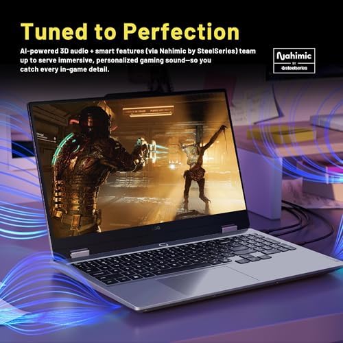 Lenovo LOQ 15 6 FHD 144Hz Gaming Laptop  AMD Ryzen 7 250  GeForce RTX 5050 8GB GDDR7  16GB DDR5  512GB SSD  Backlit Keyboard  Wi Fi 6  Win 11 Pro  Gray  Renewed 