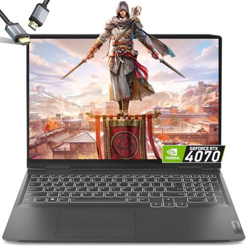 Lenovo LOQ 15 Gaming Laptop RTX 4070   AMD Ryzen7 7435HS   15 6 FHD IPS Display 144Hz   G SYNC   Backlit Keyboard   64GB DDR5 RAM  2TB PCIe SSD   Wi Fi 6   USB Type C   Windows 11   FHD Webcam   2024