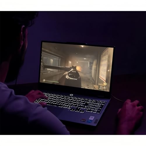 Lenovo LOQ 15 Laptop para juegos RTX 4070 - AMD Ryzen7 7435HS - Pantalla IPS FHD de 15.6 144 Hz - G-SYNC - Teclado retroiluminado - 64 GB DDR5 RAM -2TB PCIe SSD - Wi-Fi 6 - USB Type-C - Windows 11 -