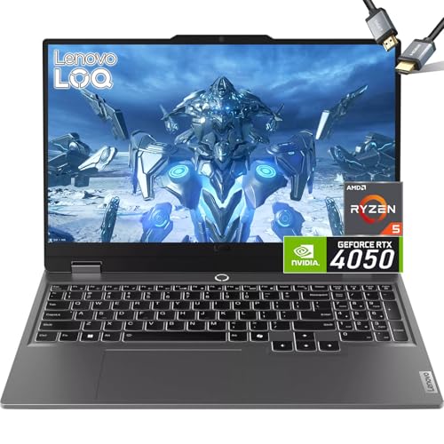 Lenovo -LOQ Gaming Laptop RTX 4060 - AMD Ryzen 7 7435HS Beat i7-12650H - Pantalla IPS FHD de 15.6 G-SYNC - Windows 11 - Teclado retroiluminado - Computadora Gamer 2024 (64GB DDR5 RAM | 2TB PCIe SSD)