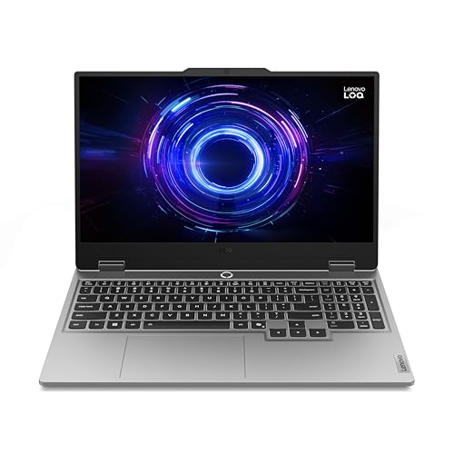 Lenovo LOQ 15 pulgadas - Gráficos NVIDIA GeForce RTX 5050 - Pantalla IPS LCD FHD de 15.6 pulgadas - Intel Core i7-13650HX - 24GB DDR5-1 TB SSD - Windows 11 Home - Luna Grey
