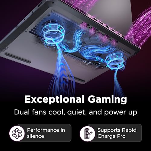 Lenovo LOQ Gaming Laptop NVIDIA GeForce RTX 4050 6GB 15 6 FHD Display AMD Ryzen 7 8845HS 16GB RAM 512GB SSD Windows 11 Home Luna Grey