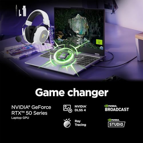 Lenovo LOQ Gaming Laptop  15 6 FHD 144Hz Display  Intel Core i5 13450HX  NVIDIA GeForce RTX 5050  32GB DDR5 RAM  1TB SSD  Wi Fi 6  Backlit  Windows 11 Pro  Luna Grey  w/Mytrix Gaming Accessory