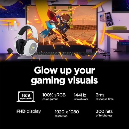 Lenovo LOQ Gaming Laptop  15 6 FHD 144Hz Display  Intel Core i5 13450HX  NVIDIA GeForce RTX 5050  32GB DDR5 RAM  1TB SSD  Wi Fi 6  Backlit  Windows 11 Pro  Luna Grey  w/Mytrix Gaming Accessory