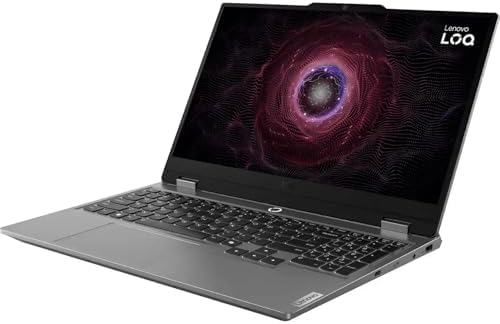 Lenovo LOQ Gaming Laptop 15 6 FHD  1920x1080  AMD Ryzen 5 7235HS  NVIDIA GeForce RTX 3050 6GB  12GB RAM  512GB SSD  Windows 11  Backlit Keyboard  Luna Grey