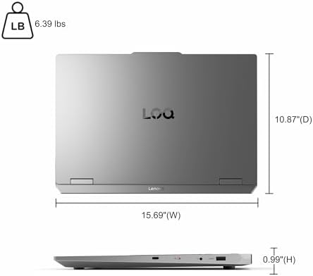 Lenovo LOQ Gaming Laptop 17 3 FHD IPS 165Hz  100  sRGB  G SYNC  Intel 10 core i5 13450HX 16GB RAM 1TB SSD GeForce RTX 5050 DLSS4  440 AI Tops  Backlit Nahimic 5MP Privacy Camera Win11 ICP Hub