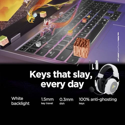 Lenovo LOQ Gaming Laptop  15 6 FHD 144Hz Display  Intel Core i5 13450HX  NVIDIA GeForce RTX 5050  16GB DDR5 RAM  512GB SSD  Wi Fi 6  Backlit Keyboard  Windows 11 Pro  Luna Grey  w/Mytrix Accessory