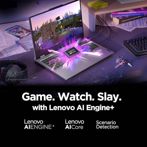Lenovo LOQ Gaming Laptop  15 6 FHD 144Hz Display  AMD Ryzen 7 250  NVIDIA GeForce RTX 5060  16GB RAM  512GB SSD  Wi Fi 6  Backlit Keyboard  Win 11 Home  Luna Grey  w/Mytrix Accessory Lifetime Office