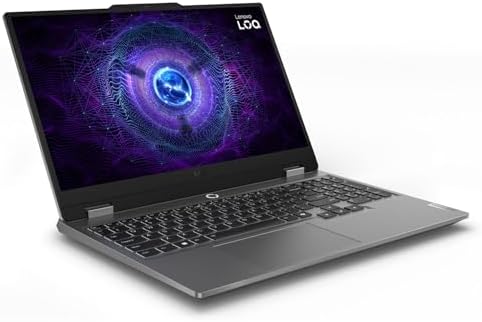 Lenovo LOQ Gaming Laptop  15 6 FHD 144Hz Display  AMD Ryzen 5 7235HS Processor  GeForce RTX 4050  32GB DDR5  1TB SSD  Wi Fi 6  Ethernet  USB C  HDMI  Backlit Keyboard  Windows 11 Home
