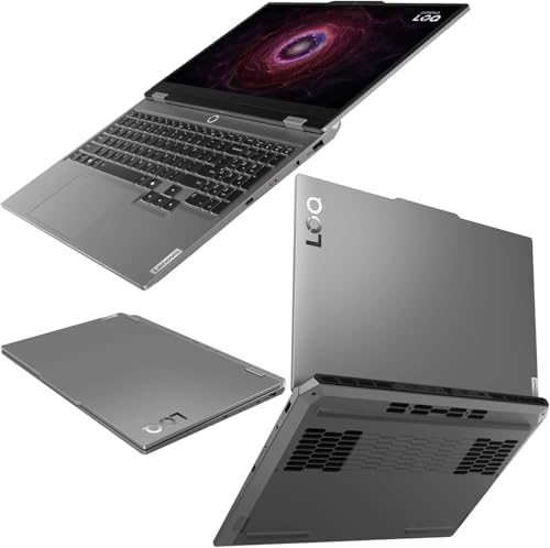 Lenovo LOQ Gaming Laptop  15 6 FHD 144Hz Display  AMD Ryzen 5 7235HS Processor  GeForce RTX 4050  32GB DDR5  1TB SSD  Wi Fi 6  Ethernet  USB C  HDMI  Backlit Keyboard  Windows 11 Home