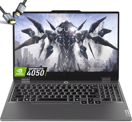 Lenovo LOQ RTX 4050 Gaming Laptop AMD Ryzen 5 7235HS   15 6 FHD IPS Display G SYNC   32GB RAM  1TB PCIe SSD  Windows 11   Backlit Keyboard   Gamer Computadora Portátil