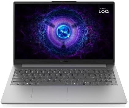 Lenovo LOQ  E 15 15IAX9E RTX 3050 AI Gaming Laptop  15 6 IPS 300Nits FHD 144Hz  NVIDIA GeForce RTX 3050  Intel i5 12450HX  16GB RAM 512GB SSD  Wi Fi 6  W11H  Luna Grey with 3 Months Gaming Pass