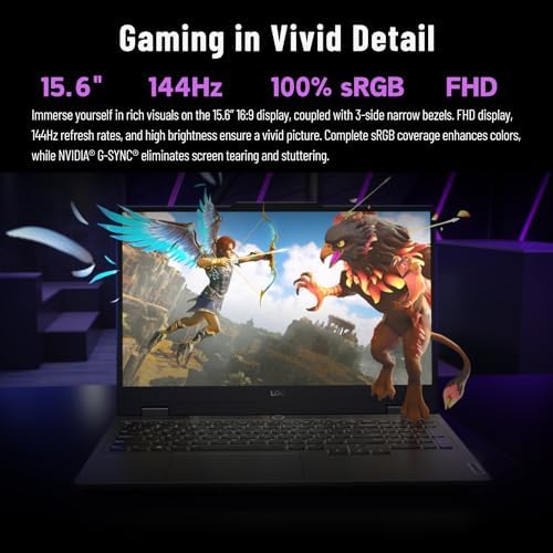 Lenovo Legion 5 15AHP10 RTX 5060 - Laptop para juegos, 15.1 OLED WQXGA (2560 x 1600) 165Hz, AMD Ryzen 7 260 (Beats Intel i7-14700), NVIDIA RTX 5060, 32 GB DDR5 RAM, SSD de 1 TB, Wi-Fi 7, paquete de