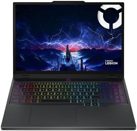 Lenovo Legion 5 15IRX10 15 1 WQXGA OLED  Gaming Laptop  Intel Core i9 14th Gen 14900HX 1 6GHz; NVIDIA GeForce RTX 5070 8GB GDDR7; 32GB DDR5 RAM; 1TB NVMe M 2 SSD; Gigabit LAN  2x2 WiFi 7