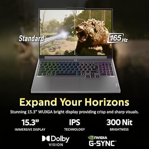 Lenovo Legion 5 15 3 WUXGA 165Hz Gaming Laptop  AMD Ryzen 7 260  GeForce RTX 5060  16GB DDR5  1 5TB Storage  512GB SSD 1TB Docking Station   Backlit Keyboard  HD Camera  Wi Fi 6  Win 11 Pro  Black