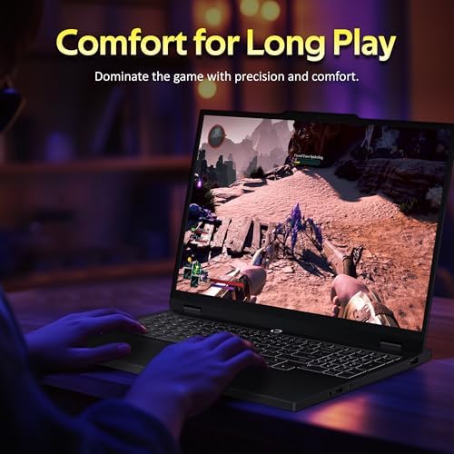 Lenovo Legion 5 15 3 WUXGA 165Hz Gaming Laptop  AMD Ryzen 7 260  GeForce RTX 5060  16GB DDR5  1 5TB Storage  512GB SSD 1TB Docking Station   Backlit Keyboard  HD Camera  Wi Fi 6  Win 11 Pro  Black