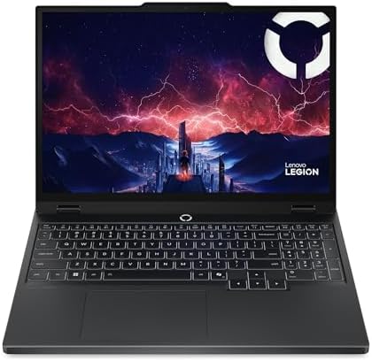 Lenovo Legion 5 Gen 10 15 1 Gaming Laptop with AMD Ryzen 7 260 Processor  NVIDIA GeForce RTX 5060  WQXGA OLED 500nits Non Touch Display  16GB RAM  1TB SSD  24zone RGB Backlit KYB  and Win 11 Home