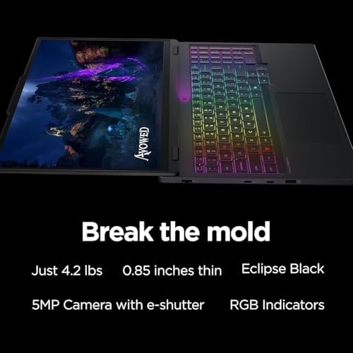 Lenovo Legion 5 Laptop  15 1 WQXGA OLED 165Hz Display  AMD Ryzen 7 260  32GB RAM 1TB PCIe SSD  GeForce RTX 5060  RGB Backlit Keyboard  256gb 9H Docking Station  Wi Fi 7  Windows 11 Pro  Black