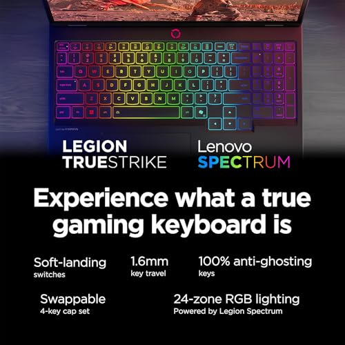 Lenovo Legion 5i - Laptop para juegos de 16 pulgadas - Intel Core Ultra 9 275HX - GeForce RTX 5060 - WQXGA (2560 x 1600) - Windows 11 Pro-W/cable HDMI (64 GB de RAM | SSD PCIe de 1 TB + pro)