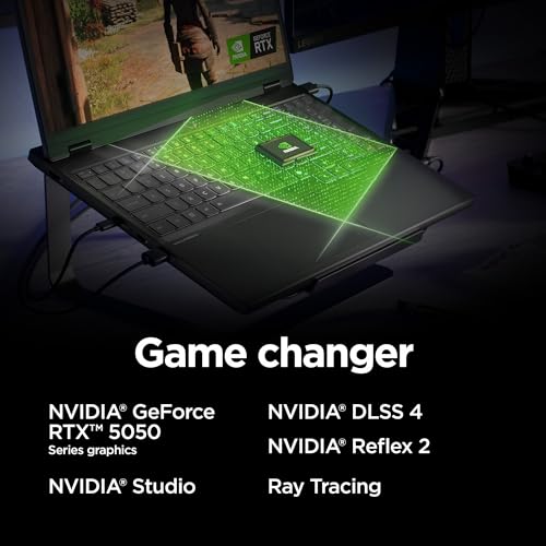 Lenovo Legion 5i - Laptop para juegos con IA - Intel Core i7-13650HX - Pantalla IPS WUXGA 2K de 15" - 4.9GHz - NVIDIA GeForce RTX 5050 - Memoria de 16 GB - Almacenamiento de 512 GB - Negro Eclipse