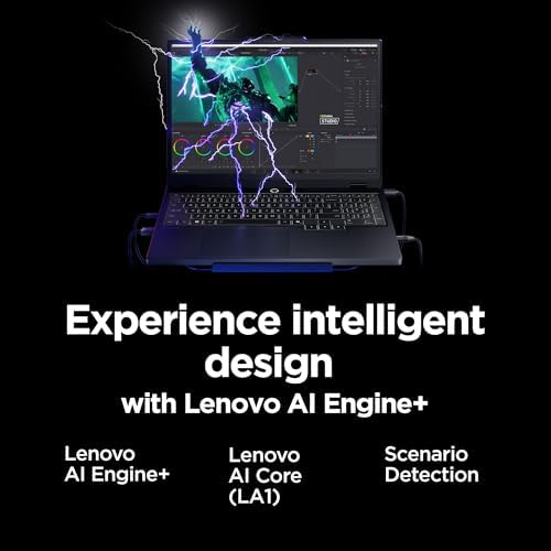 Lenovo Legion 5i   AI Powered Gaming Laptop   Intel  Core  i7 13650HX   15 2K WUXGA IPS Display   4 9GHz   NVIDIA  GeForce RTX  5050   16GB Memory   512GB Storage   Eclipse Black