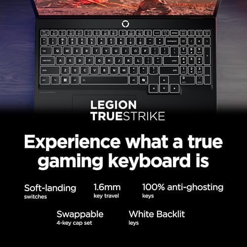 Lenovo Legion 5i   AI Powered Gaming Laptop   Intel  Core  i7 13650HX   15 2K WUXGA IPS Display   4 9GHz   NVIDIA  GeForce RTX  5050   16GB Memory   512GB Storage   Eclipse Black