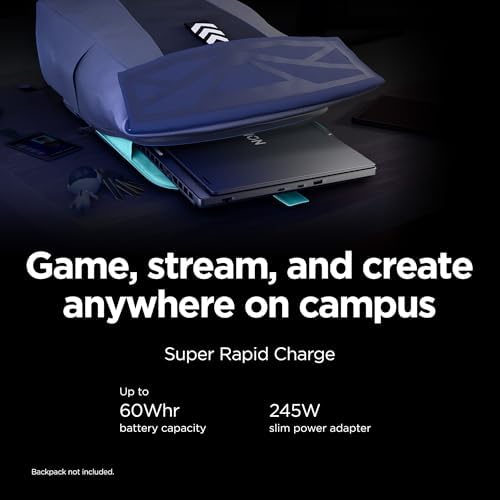 Lenovo Legion 5i   AI Powered Gaming Laptop   Intel  Core  i7 13650HX   15 2K WUXGA IPS Display   4 9GHz   NVIDIA  GeForce RTX  5050   16GB Memory   512GB Storage   Eclipse Black