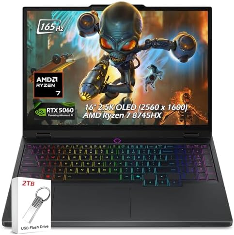 Lenovo Legion 5i   AI Powered Gaming Laptop   Intel  Core  i7 13650HX   15 2K WUXGA IPS Display   4 9GHz   NVIDIA  GeForce RTX  5050   16GB Memory   512GB Storage   Eclipse Black