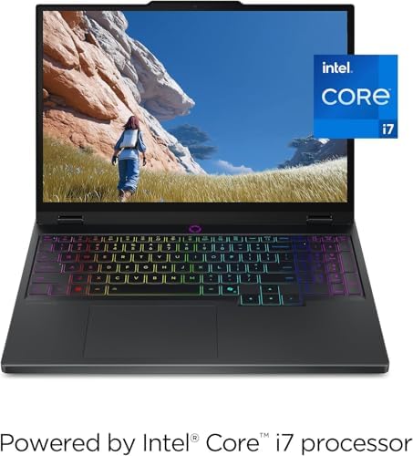 Lenovo Legion 5i   Gaming Laptop   Intel  Core  i7 14700HX   15 2 5K WQXGA PureSight OLED Display 165Hz Refresh Rate NVIDIA  GeForce RTX  5070   16 GB Memory   1 TB Storage   3 Months of PC GamePass