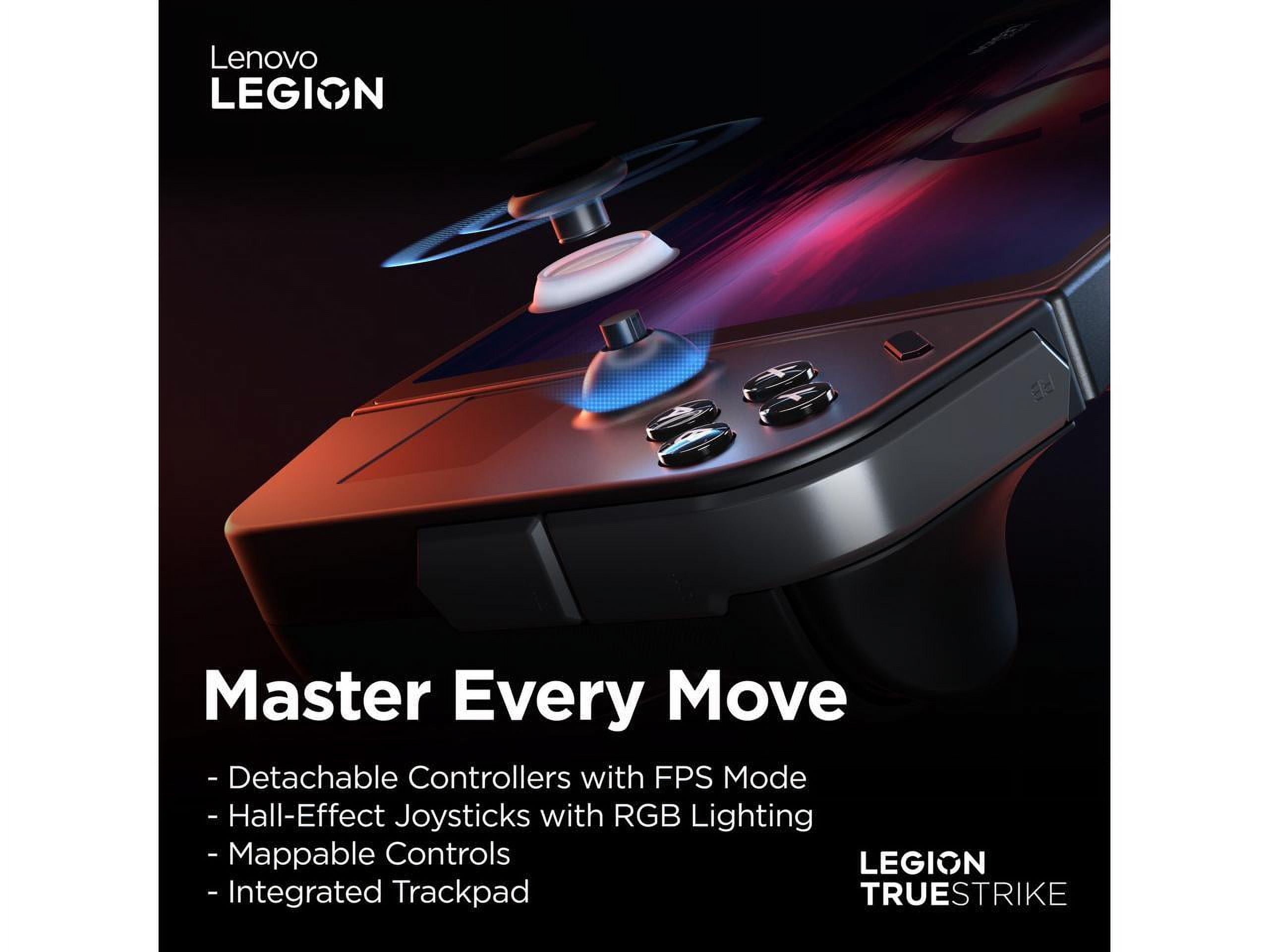 Lenovo Legion Go Handheld Touchscreen Gaming PC   Shadow Black  AMD Ryzen Z1 Extreme 16GB RAM 512GB SSD 