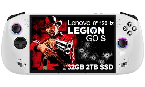Lenovo Legion Go S 8 120Hz Gaming Handheld PC  2k Touchscreen  AMD Ryzen Z2 Go  32GB RAM  2TB SSD  Radeon GPU  Mobile Gaming Console  RGB TrueStrike Controllers  Ultimate Cooling  Wi Fi  Win 11 Home