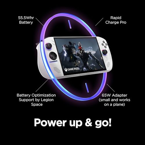 Lenovo Legion Go S 8 120Hz Gaming Handheld PC  2k Touchscreen  AMD Ryzen Z2 Go  32GB RAM  2TB SSD  Radeon GPU  Mobile Gaming Console  RGB TrueStrike Controllers  Ultimate Cooling  Wi Fi  Win 11 Home
