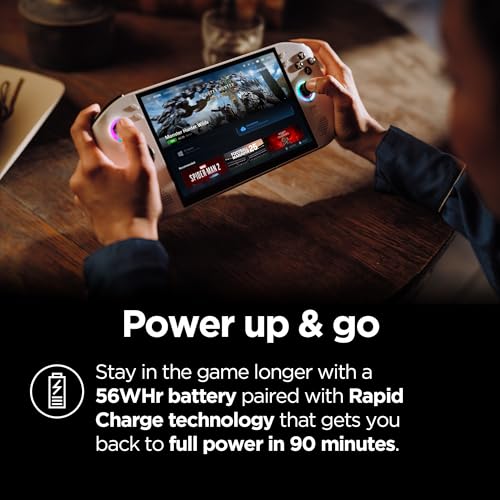 Lenovo Legion Go S   2025   Mobile Gaming Console   AMD Radeon graphics   8 PureSight IPS Display   120Hz   AMD Ryzen  Z2 Go   16GB Memory   512GB Storage   Glacier White   Free PC Game Pass