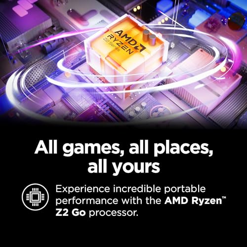 Lenovo Legion Go S   2025   Mobile Gaming Console   AMD Radeon graphics   8 PureSight IPS Display   120Hz   AMD Ryzen  Z2 Go   16GB Memory   512GB Storage   Glacier White   Free PC Game Pass