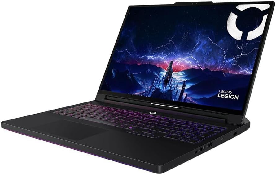 Lenovo Legion Pro 7 16IAX10H OLED 16" Gaming Laptop Computer Intel Core Ultra 9 275HX 2 1GHz Processor; NVIDIA GeForce RTX 5070 Ti 12GB GDDR7; 32GB DDR5 6400 RAM; 2x 1TB Solid State Dr
