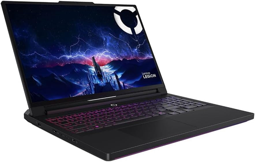 Lenovo Legion Pro 7 16IAX10H OLED 16" Gaming Laptop Computer Intel Core Ultra 9 275HX 2 1GHz Processor; NVIDIA GeForce RTX 5070 Ti 12GB GDDR7; 32GB DDR5 6400 RAM; 2x 1TB Solid State Dr
