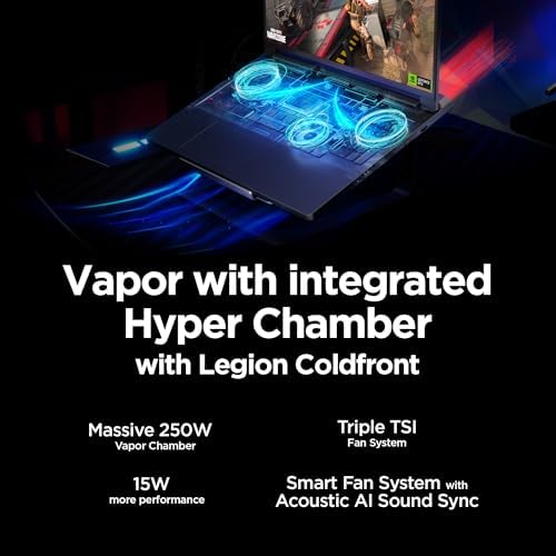 Lenovo Legion Pro 7i   Gaming Laptop   Intel  Core  Ultra 9 275HX   16 2 5K WQXGA OLED Display   240Hz Refresh Rate   GeForce RTX  5070 Ti GPU   32 GB Memory   1 TB Storage   3 Month PC GamePass